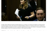 NSICOP investigating Chrystia Freeland while she was Foreign Affairs Minister NSICOP investigating Chrystia Freeland while she was Foreign Affairs Minister