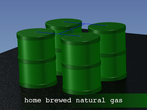 home brewed natural gas