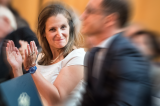 Chrystia Freeland and other Canadian MPs are guilty of treason for being foreign agents for Germany Chrystia Freeland and other Canadian MPs are guilty of treason for being foreign agents for Germany